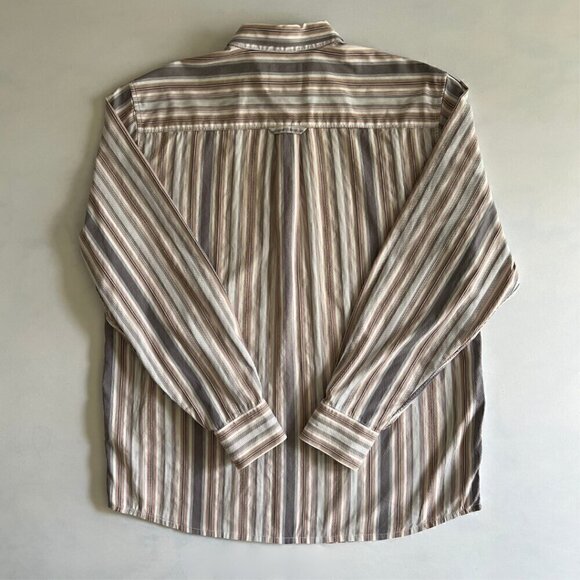 Tommy Bahama Men's Striped Button Down Long Sleeve Shirt Size Large - Picture 5 of 8